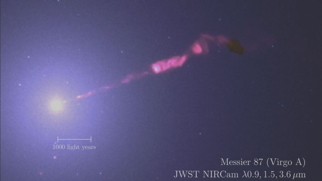 James Webb telescope finds something ‘very exciting’ coming out of first-ever black hole